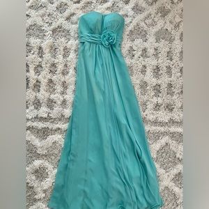 Bill Levkoff size 0 chiffon maxi formal dress